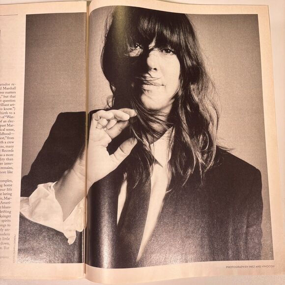 Cat power Chan Marshall Print Ad Pinup Poster magazine article photo art music - Picture 1 of 2